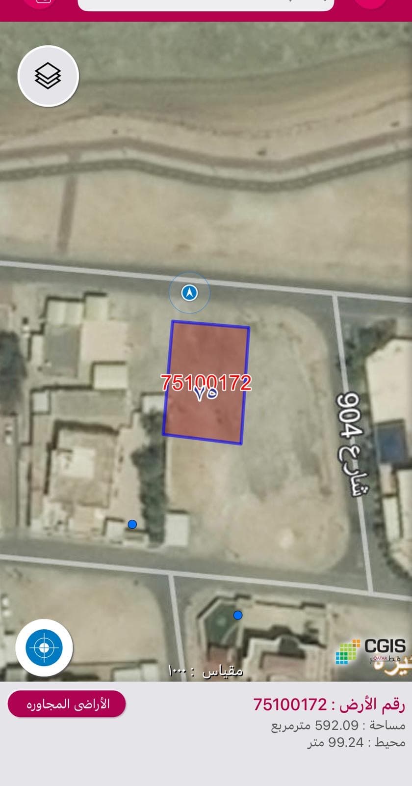 أرض سكنية للبيع في الذخيرة 