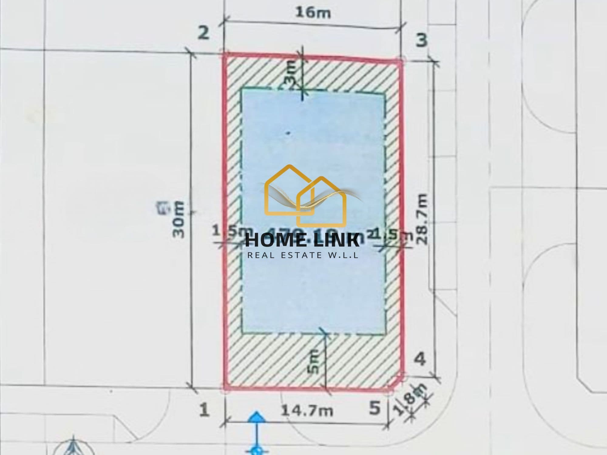 أرض سكنية للبيع في جزيرة قطيفان (لوسيل)