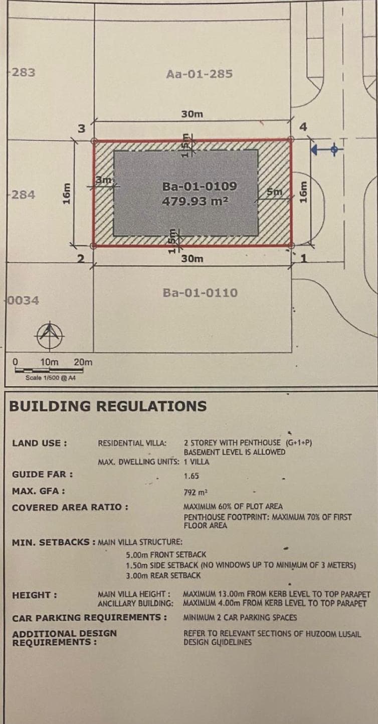 Residential Land for Sale in Lusail