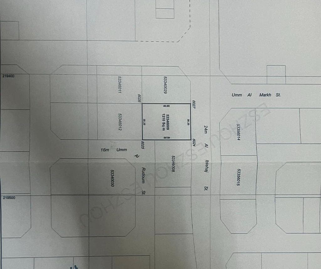 Residential Land for Sale in New Al Rayyan