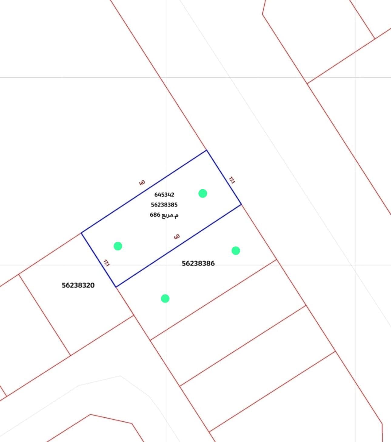 أرض سكنية للبيع في عين خالد