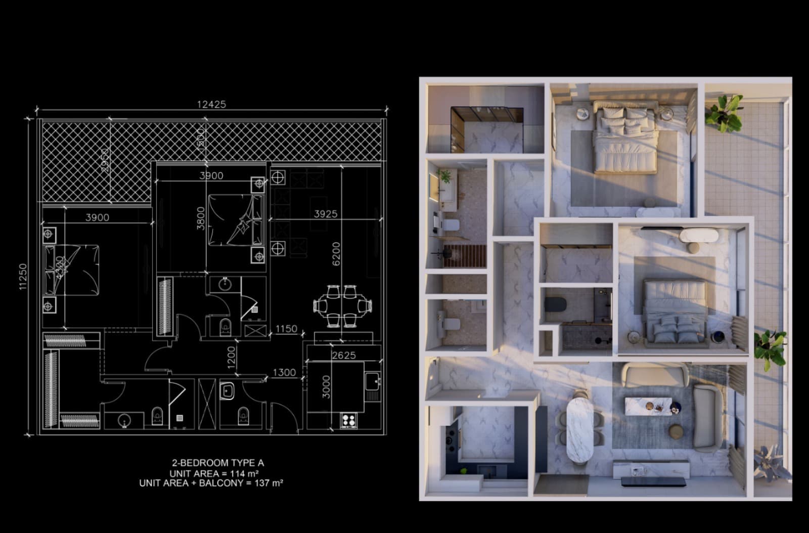 شقة بغرفة نوم واحدة للبيع في فوكس هيلز (لوسيل)