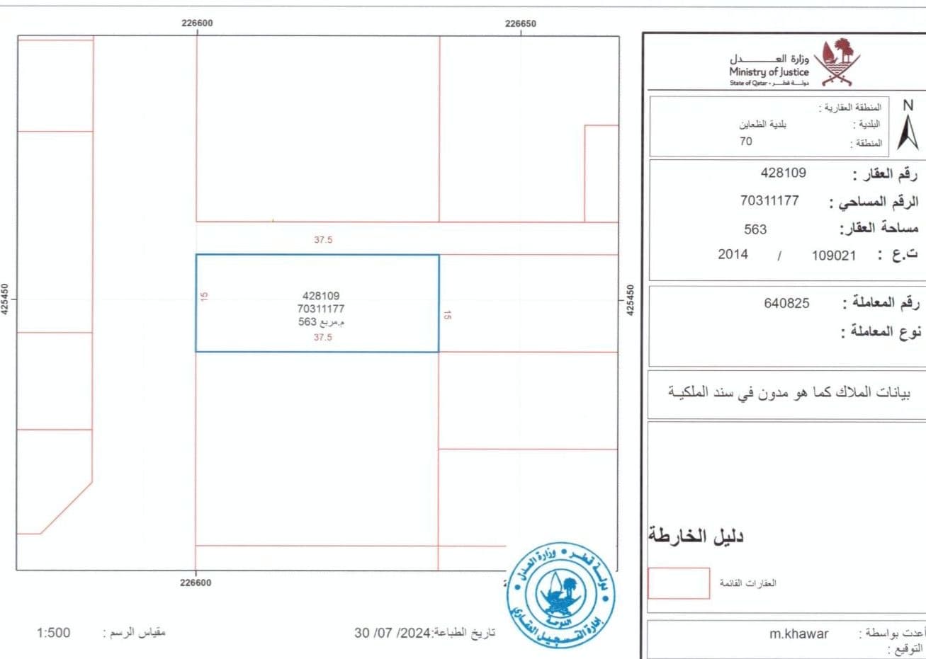 أرض سكنية للبيع في سميسمة 