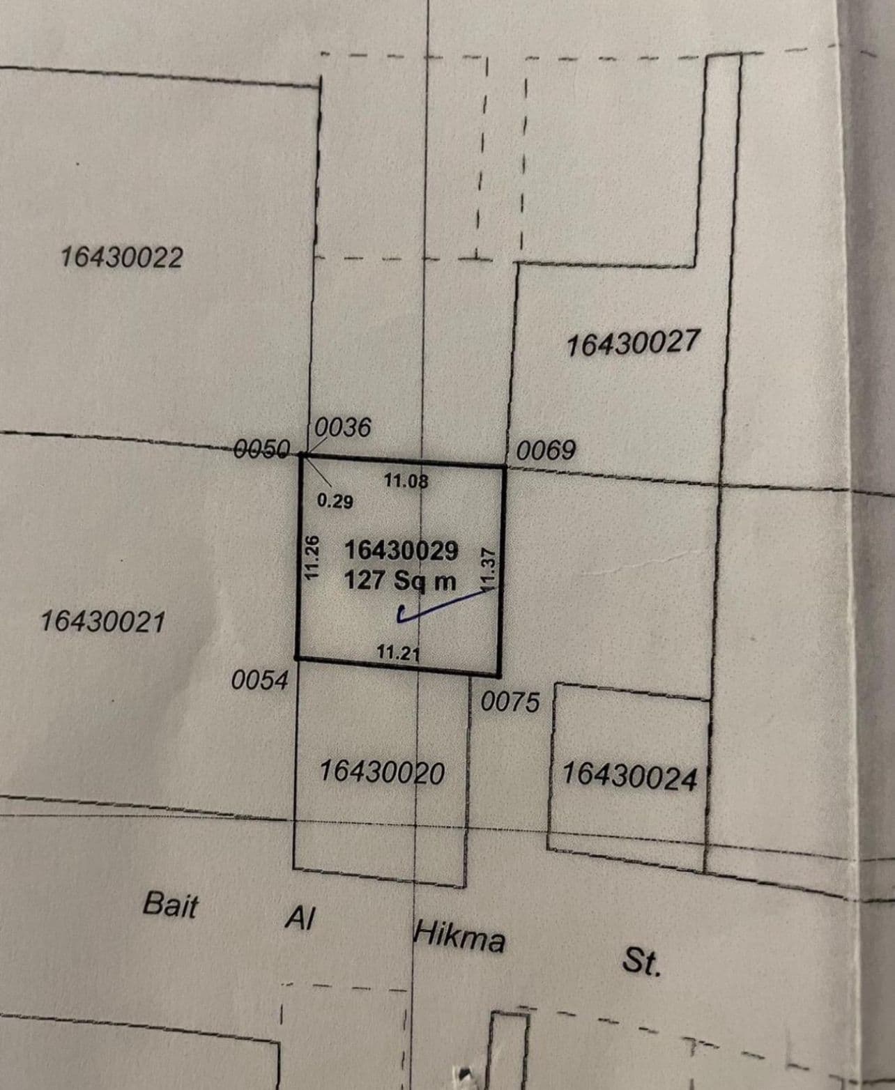 Residential Land for Sale in Old Al Ghanim
