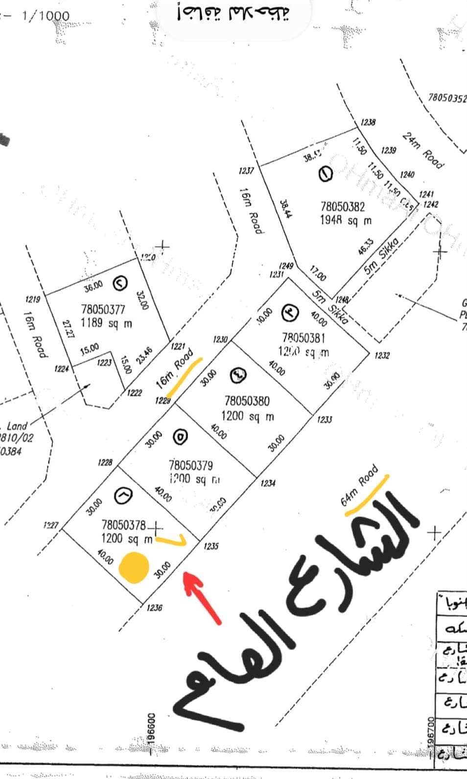 أرض سكنية للبيع