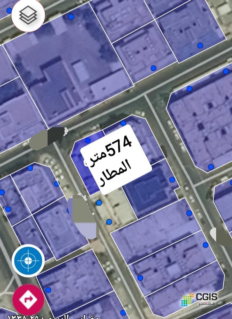 أرض سكنية للبيع في المطار القديم