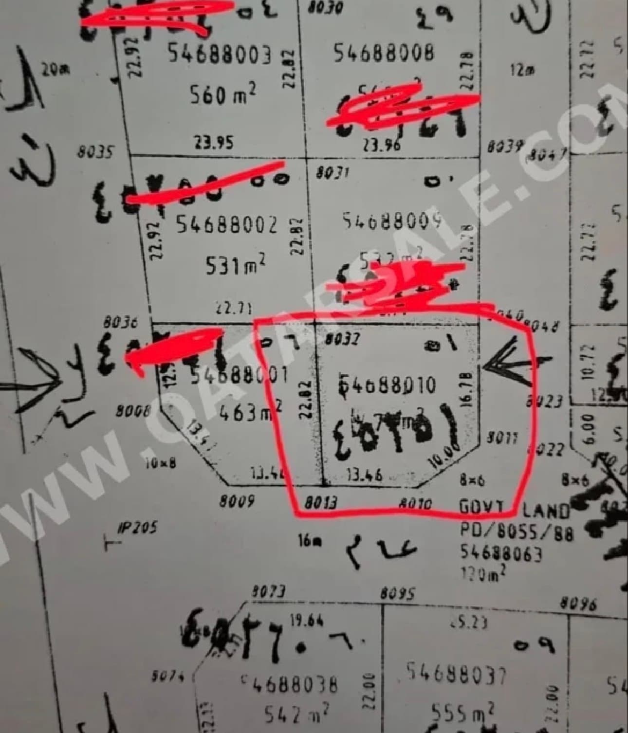 Residential Land for Sale in Old Al Rayyan