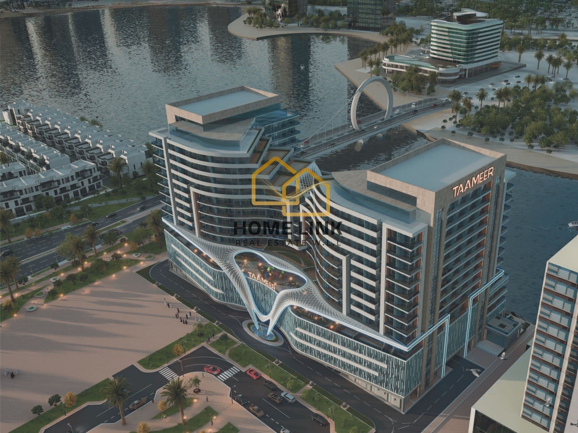 شقة بغرفة نوم واحدة للبيع في ووترفونت (لوسيل)