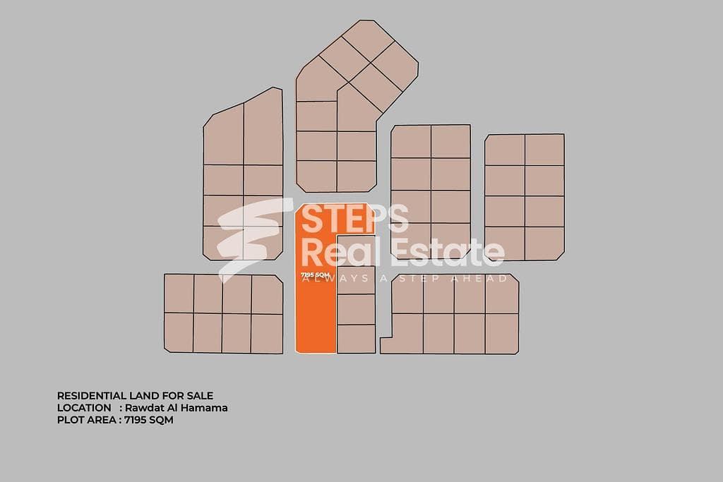 أرض سكنية للبيع في روضة الحمامة
